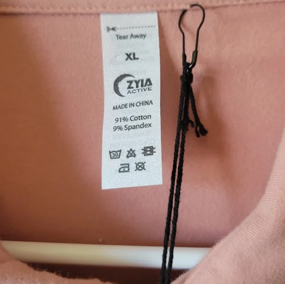 Zyia Men’s Dusty Rose Pacific Crest Shirt, XL - Picture 5 of 12